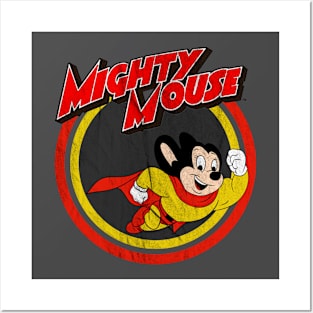 Vintage Mighty Mouse Posters and Art